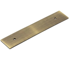 Cabinet Pull Handle Backplate - Square End & Radius End