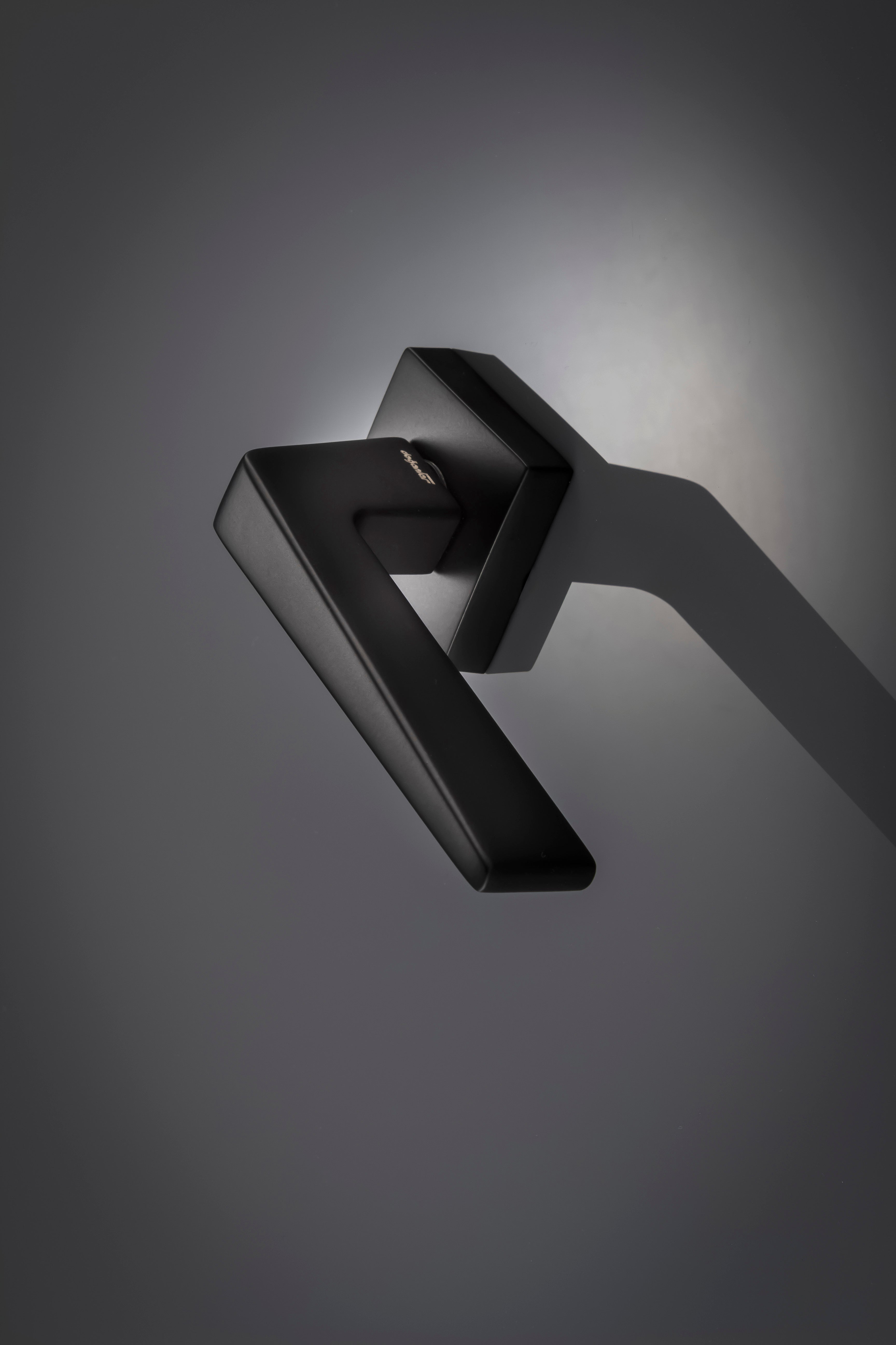 Turkish Penta door handle with a sleek modern design, featuring a 56mm rose and 134mm handle length, combining style, durability, and functionality to enhance any door.