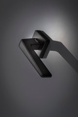 Turkish Penta door handle with a sleek modern design, featuring a 56mm rose and 134mm handle length, combining style, durability, and functionality to enhance any door.