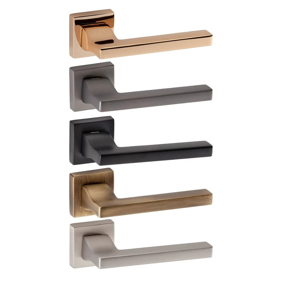 Turkish Do?anlar Turkuaz handle with a modern design, featuring a 52mm rose and 142mm handle length, offering a sleek and durable grip to elevate your decor.