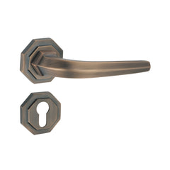 Velour on Rose Luxury Interior Door Handle Set