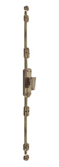 Valentino Antique Brass Espagnolette/Crémone Lock Bolt for up to 8.5 Feet High Doors & Windows