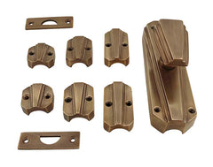 Valentino Antique Brass Espagnolette/Crémone Lock Bolt for up to 8.5 Feet High Doors & Windows