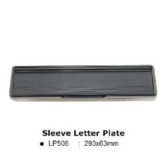 Sleeve Letter Plate 293mm x 63mm