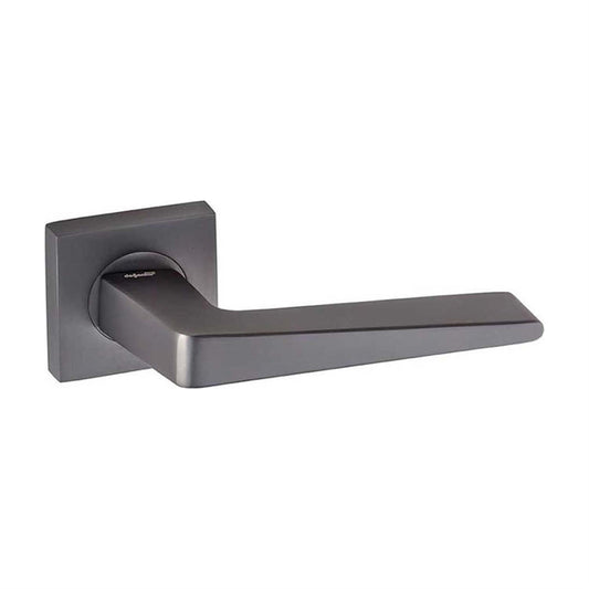 Turkish Penta door handle with a sleek modern design, featuring a 56mm rose and 134mm handle length, combining style, durability, and functionality to enhance any door.