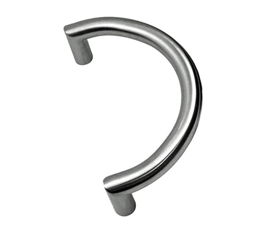 C Shape Semi Circular Door Pull Handles - 25 x 250mm
