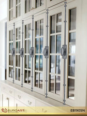 Oval Knob Espagnolette/Crémone Lock Bolt for up to 8.5 Feet High Doors & Windows