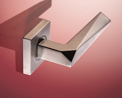 Turkish Prizma door handle with a sleek design, featuring a 52mm rose and 139mm handle length, providing a secure and comfortable grip for enhanced functionality and style.