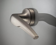 Turkish Sonic door handle with a sleek lever on rose design, featuring a 52mm rose and 150mm handle length, offering ease of use and a sophisticated touch for any room.