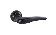 Turkish Sonic door handle with a sleek lever on rose design, featuring a 52mm rose and 150mm handle length, offering ease of use and a sophisticated touch for any room.