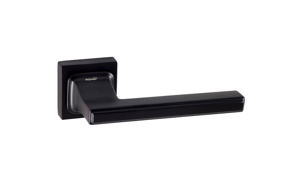 Do?anlar Techno door handle with a sleek lever on rose design, featuring a 52mm rose and 148mm handle length, combining modern style with reliable functionality for enhanced security