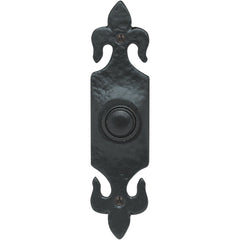 Bell Push - Black -100x35mm