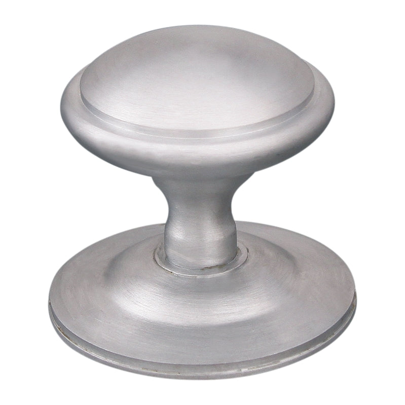 Electra Centre Door Knob from Euro Art, 85mm x 73mm, available in Polished Chrome and Satin Nickel. A premium door knob designed for functionality and style, perfect for modern and sophisticated door hardware applications.