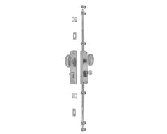 Oval Knob Locking Espagnolette Bolt for up to 8.5' High Doors & Windows