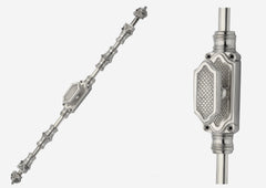 Lattice Door Brass Espagnolette Bolt - Upto 9 feet Doors