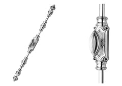 Bartle Door Brass Espagnolette Bolt Polished Brass Lacquered Upto 9 feet Doors & Windows