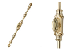 Bartle Door Brass Espagnolette Bolt Polished Brass Lacquered Upto 9 feet Doors & Windows