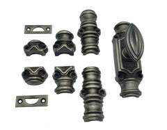 Bartle Antique Finish Door Brass Espagnolette Bolt Antique Upto 9 feet Doors & Windows