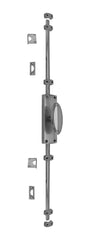 Oval Knob Espagnolette/Crémone Lock Bolt for up to 8.5 Feet High Doors & Windows