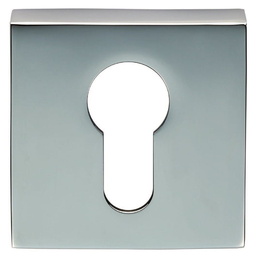 Euro Square Escutcheon -52mm x 52mm - 8mm Thickness