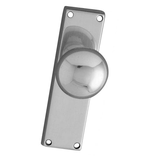 Lever on Back Plate Victorian Latch - Knob on Backplate -Size 110mm  x4Omm