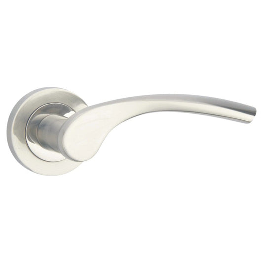 Seginus Lever on Round Rose 50mm