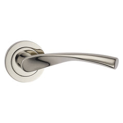 Lever on Rose - Flex Solid Door Handle - 125mm x 51mm