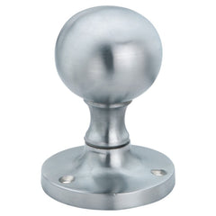 56mm Ball Mortice Knob in polished brass from Euro Art Hardware, featuring a classic ball design for versatile use on various door styles. This knob combines timeless elegance with durability, ideal for both residential and commercial spaces.