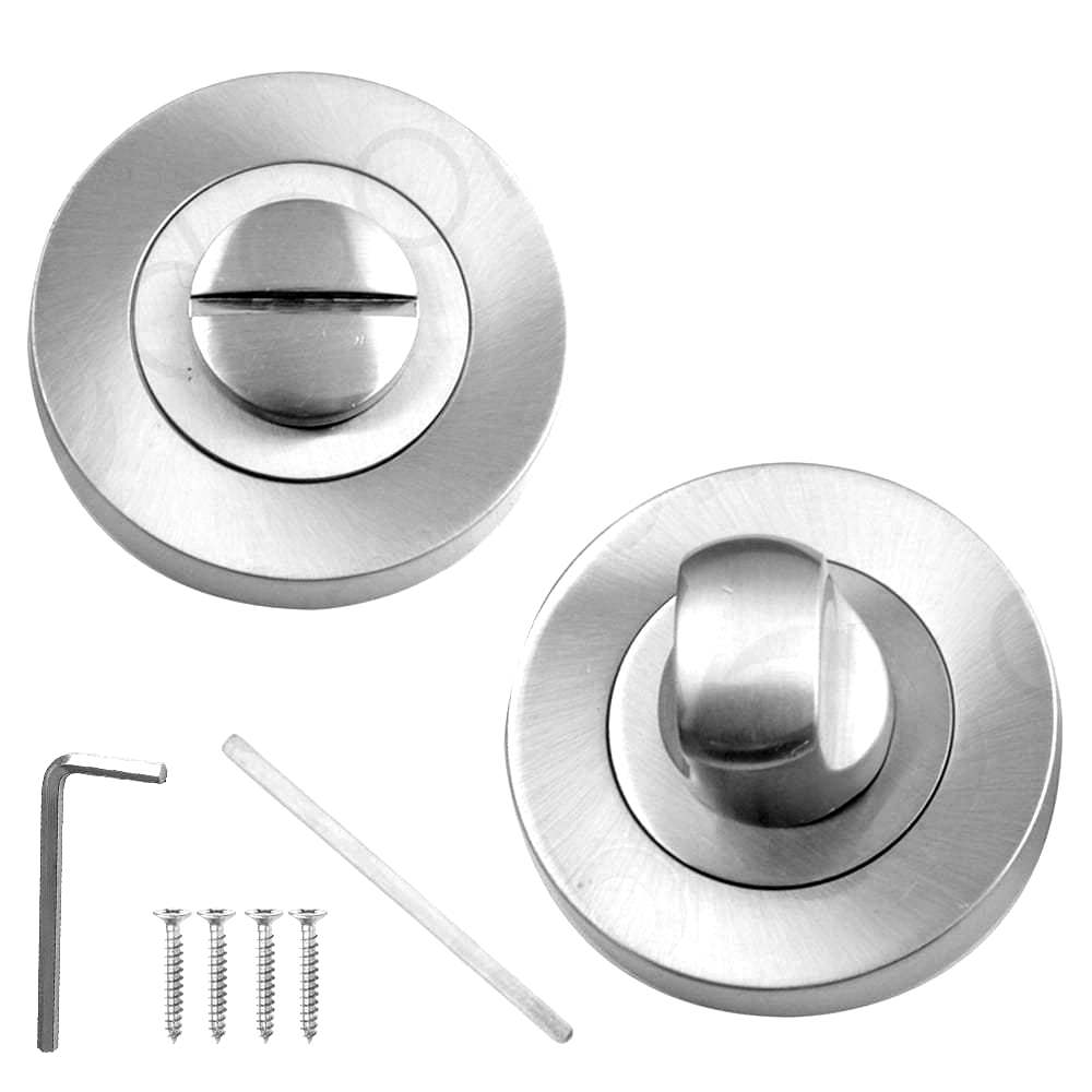 50mm Thumb Turn with 5mm spindle, offering ergonomic grip, durable construction, and compatibility with various door mechanisms for residential and commercial use.