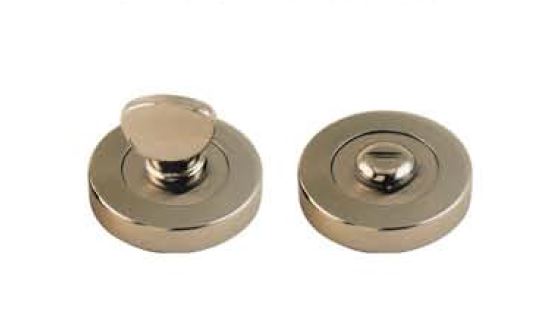 Slim and stylish Euro Art Hardware Thumb Turn & Release, featuring finishes like Satin Nickel, Satin Nickel/Polished Chrome, and Satin Nickel/Polished Nickel for a modern and versatile door hardware solution.