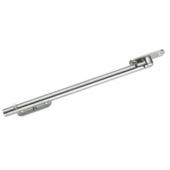 253mm architectural casement stay in satin or polished stainless steel for sleek window design.