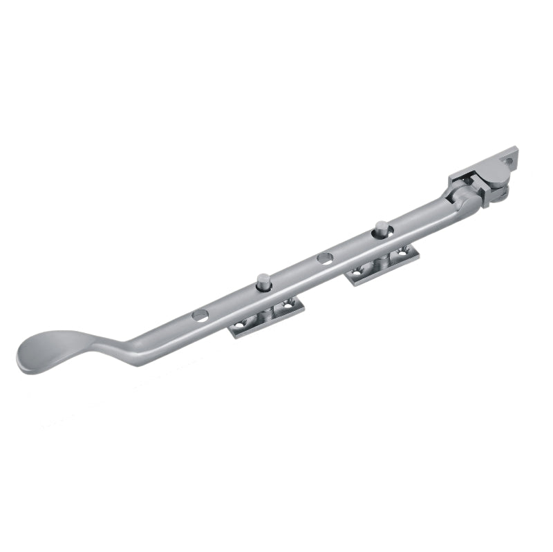 Architectural Casement Stay in polished nickel, satin nickel, or polished chrome finishes for casement windows.