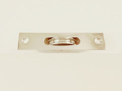 Sash Window Axle Pulley Heavy Square forend with Sash Pulley -125x30mm