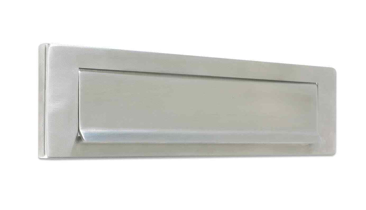 Letter plate Satin stainless 340 x 76mm