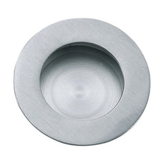 Flush Pull, Door Handle In Satin Stainless Steel For Sliding Doors - EUROAER UK