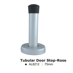 Tubular Door Stop - Rose -75mm