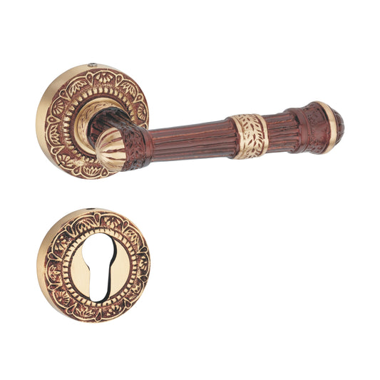 Aether on Rose Luxury Interior Door Handle Set