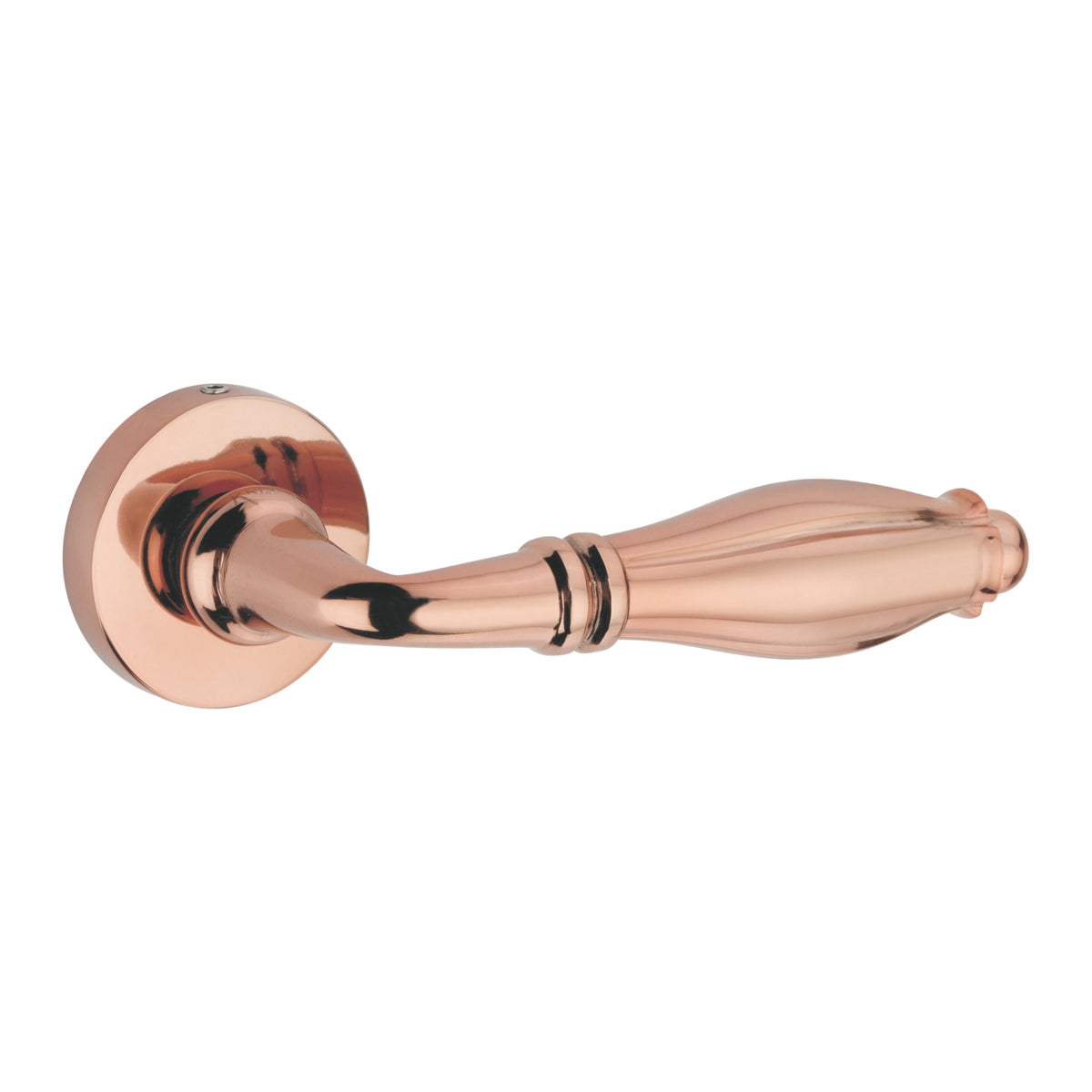 Arcadia on Rose Luxury Interior Door Handle Set
