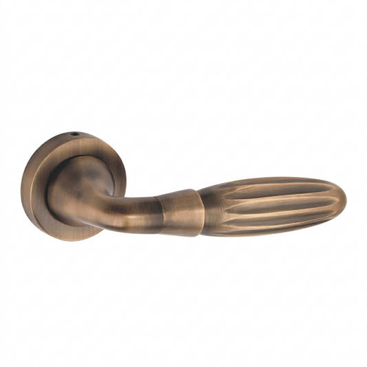 Aurum on Rose Luxury Interior Door Handle Set