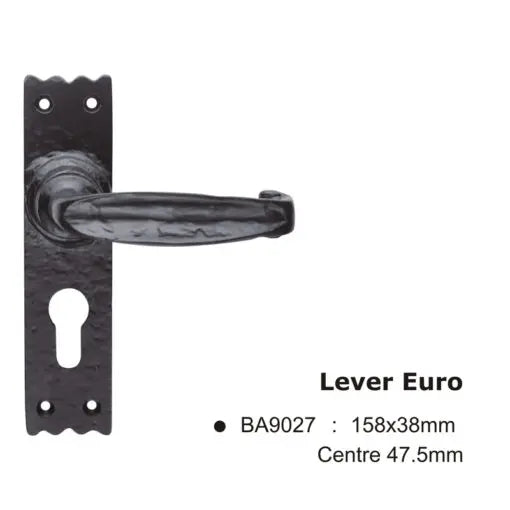 Slimline V Lever Euro Profile