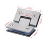 Glass to Glass 135 Degree Hinge – Square Corner