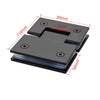 Glass to Glass 180 Degree Hinge – Square Corner