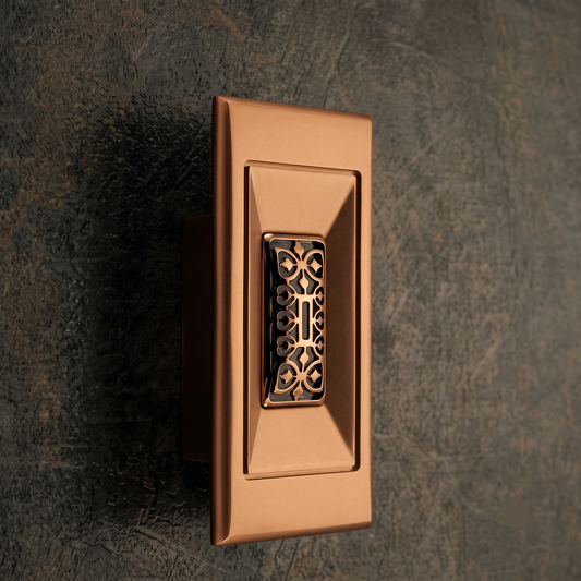 Baron Rectangle Luxury Main Door Knobs (Multiple Sizes)