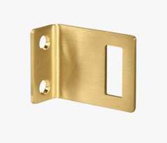 Satin Brass Angle L Keeps (13mm & 20MM Boards)