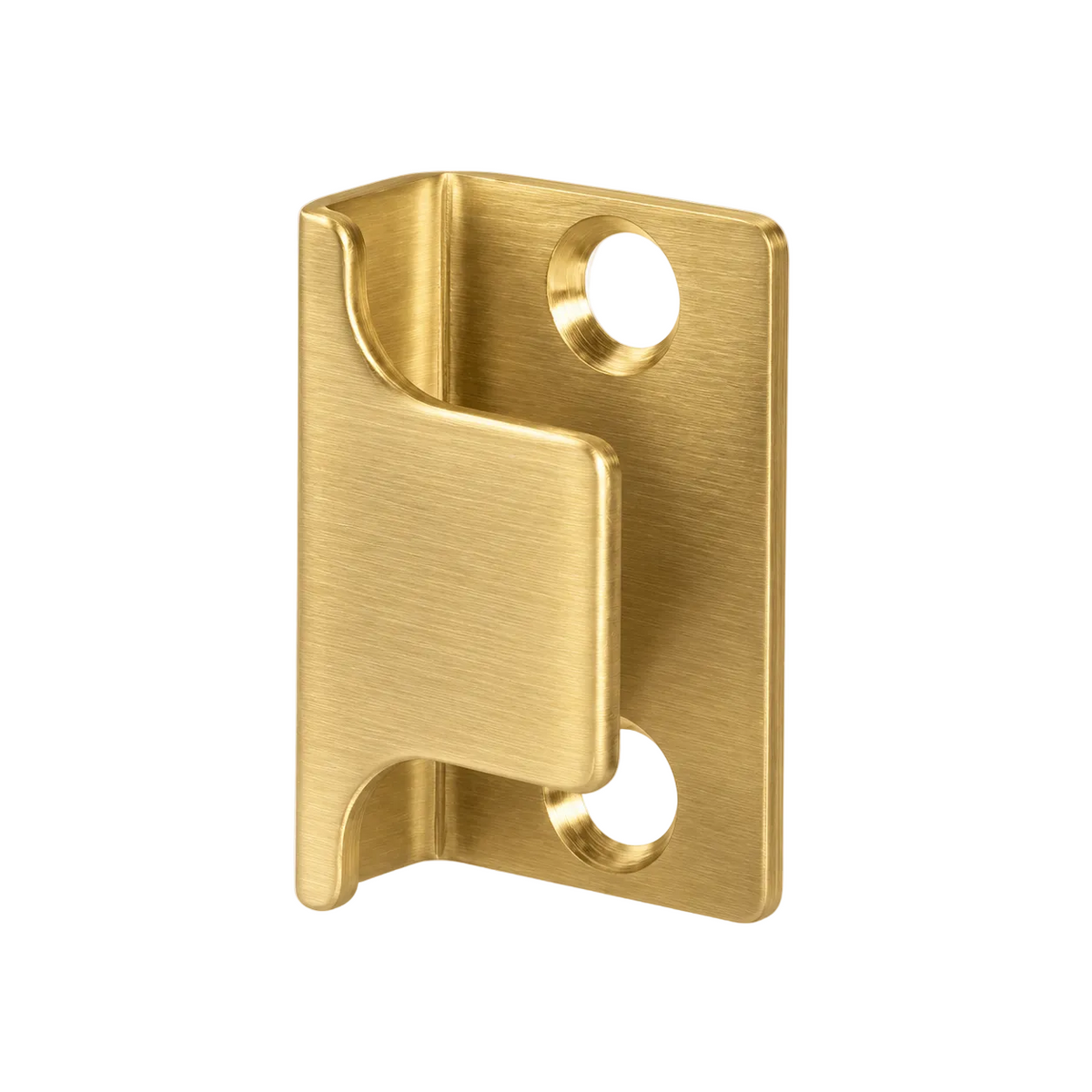 Satin Brass U Shaped Keep (13MM & 20MM Board)