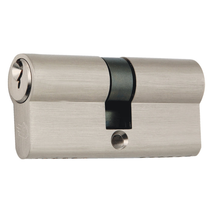 Solid Brass Euro Cylinder - 100mm - High Security 6 Pin For Euro Profile Espagnolette Bolts