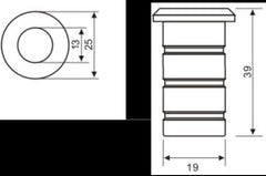 Dust Excluding Socket -26mm