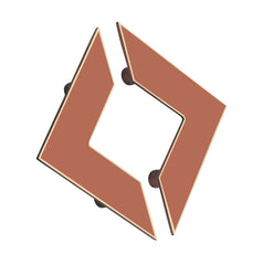 Diamant Luxury Interior Double Door Handle for Wooden, Glass & Cabinet Doors**
