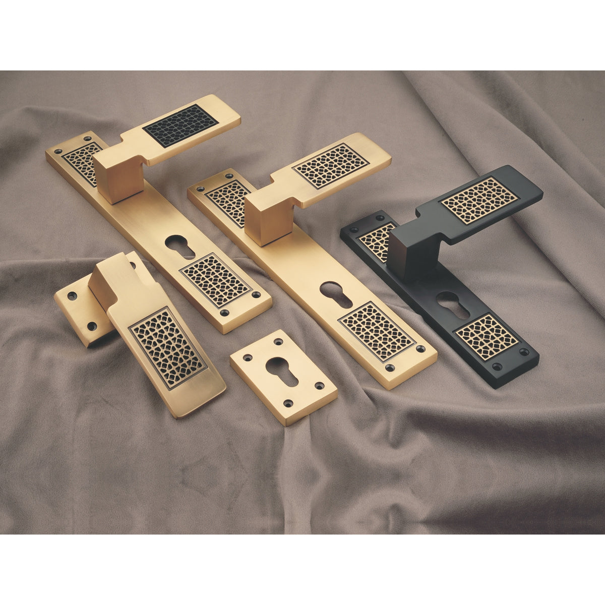 Duoline Luxury Interior Door Handle Set