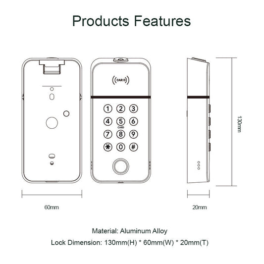 EA 195 Access Control Digital Keypad